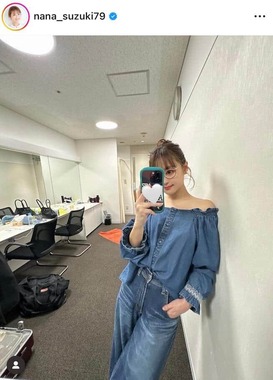 鈴木奈々さんのインスタグラム（＠nana_suzuki79）より